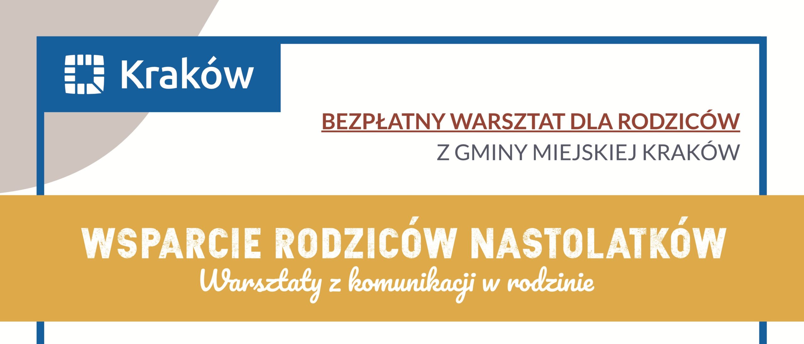 Support for parents of teenagers and family communication workshops – new project by Twoja Siła Association